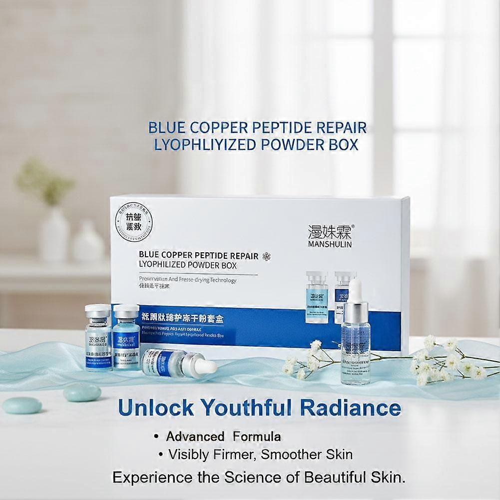 Ensemble Réparateur Peptides de Cuivre - Sérum Poudre Lyophilisée