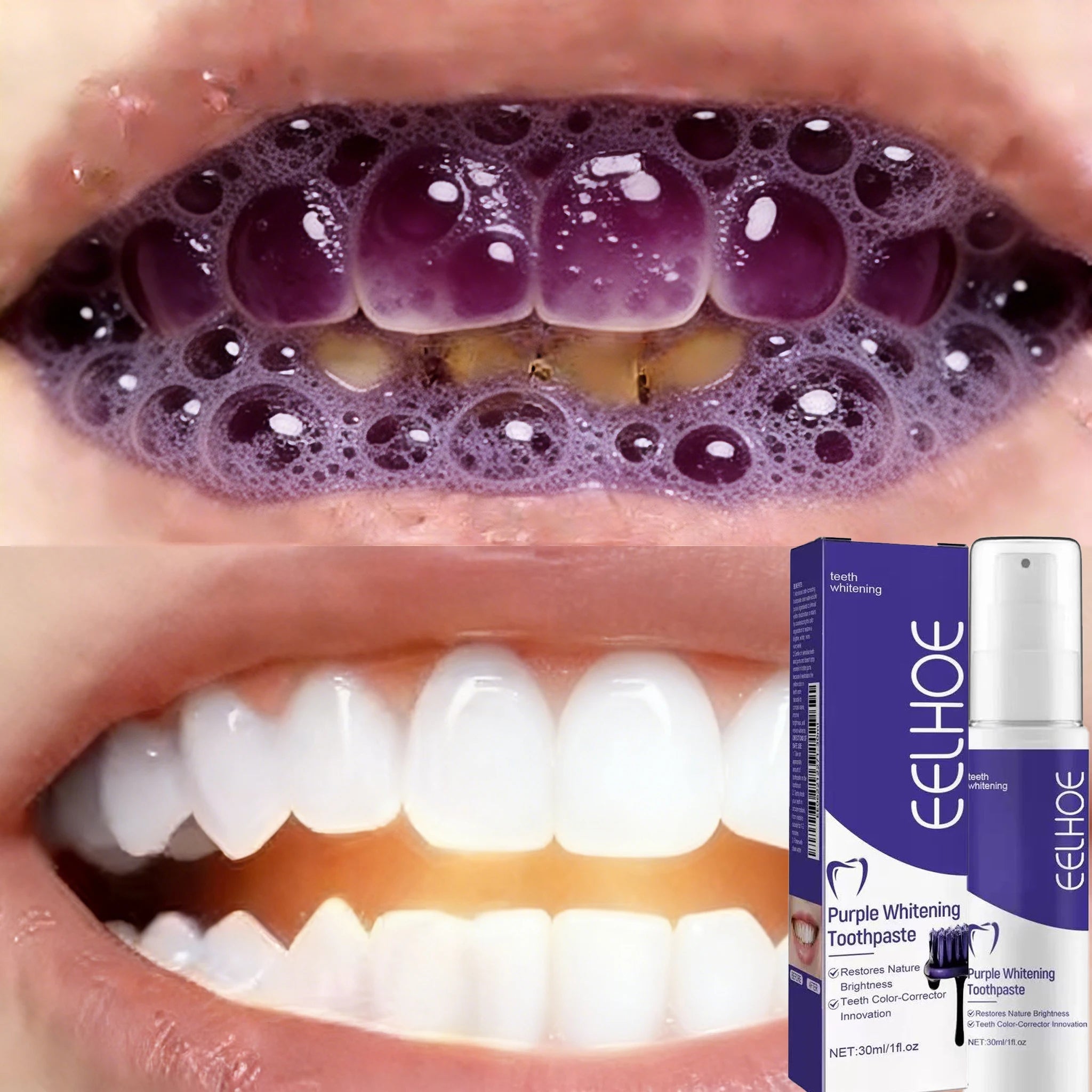 Mousse de Correction de Couleur Mousse à effet immédiat